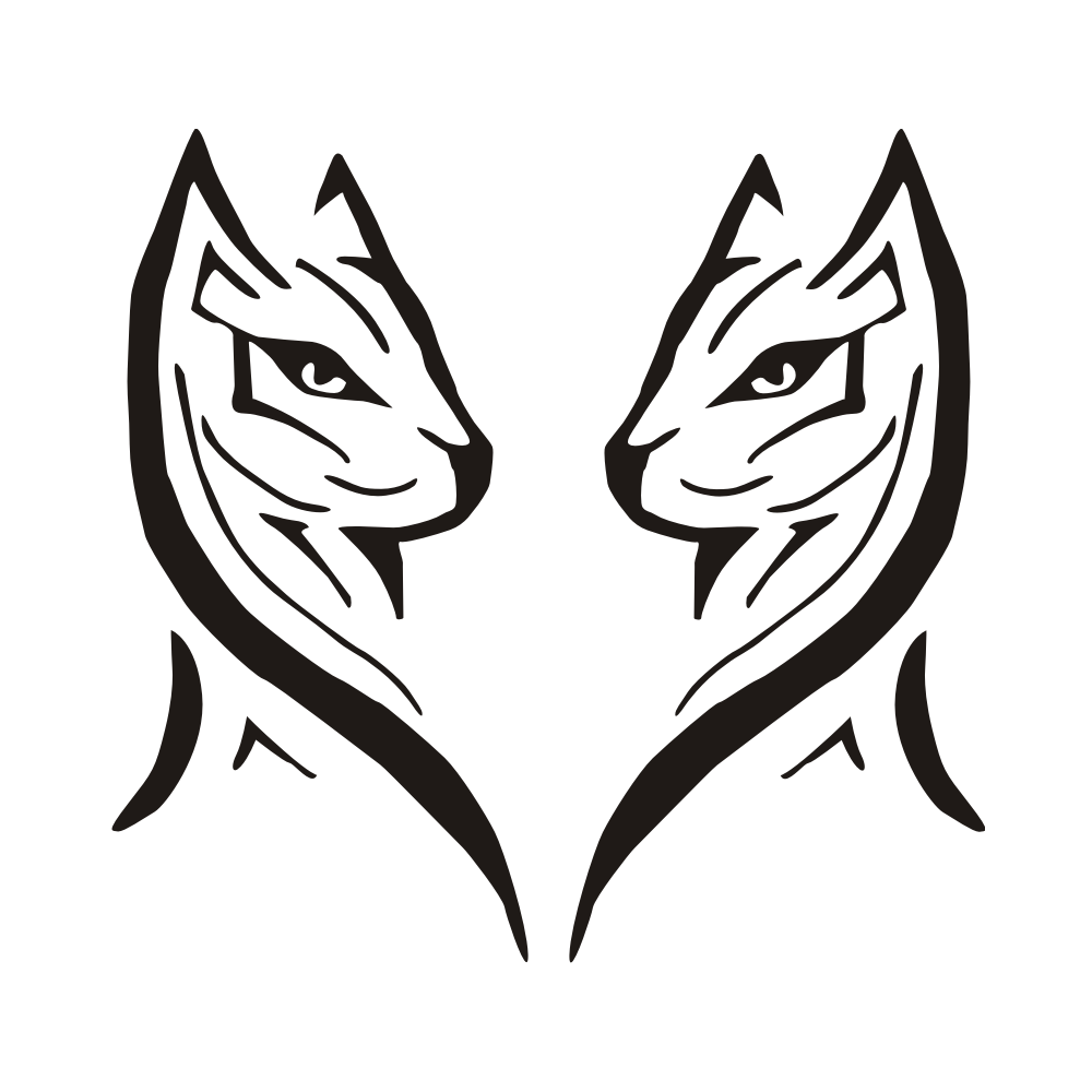 tattoo katze tribal Aufkleber Autoaufkleber A788 Katze Gothic Auto Tribal tattoo katze tribal Aufkleber Autoaufkleber A788 Katze Gothic Auto Tribal