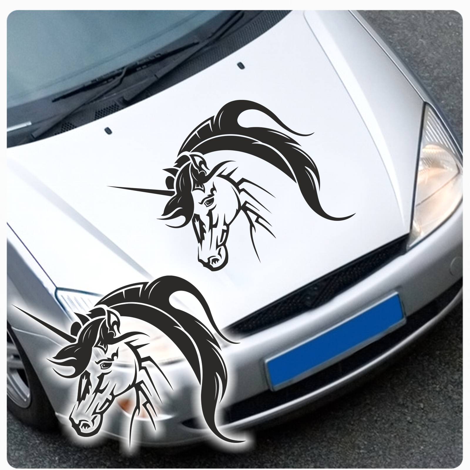 Einhorn Aufkleber Auto Einhorn Aufkleber Auto