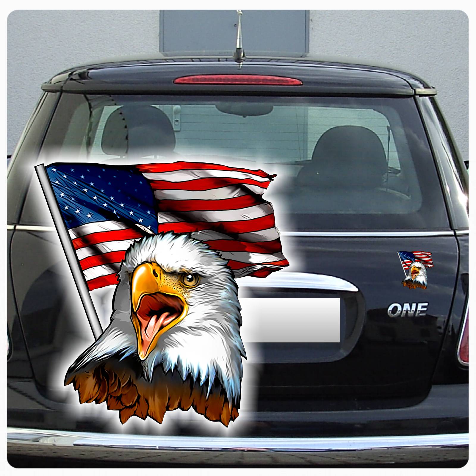 Kreditkarten‑Aufkleber USA‑Flagge – Selbstklebend, Französische Qualität – Passt Auf Alle Karten