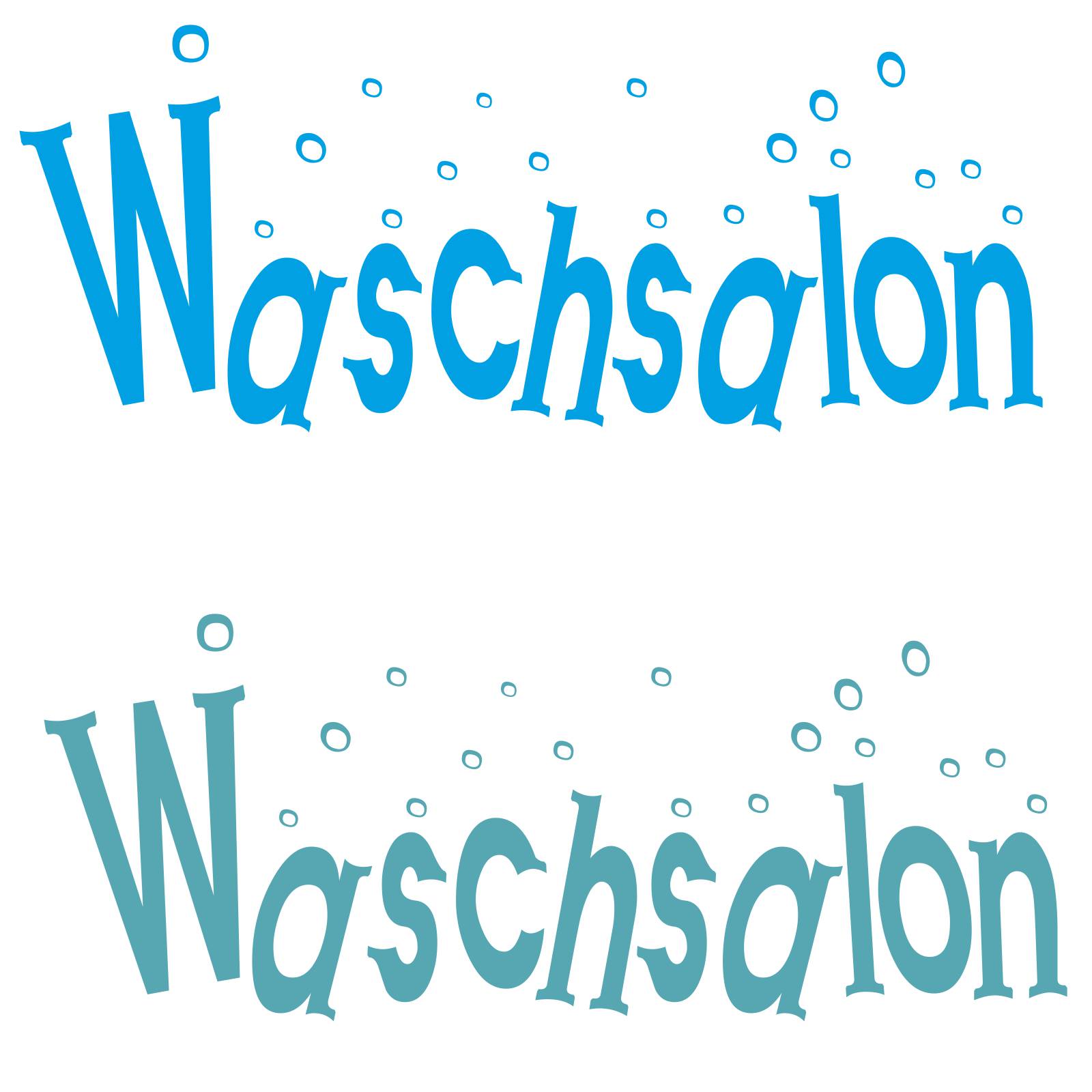 Türaufkleber Waschsalon Wandtattoo Badezimmer WC Bad Tür Aufkleber